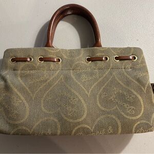 Dooney & Bourke Tan and Brown Mini Bag